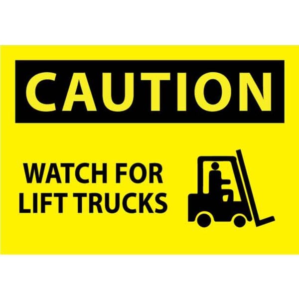 Caution - Watch For Trucks