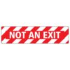 Floor Decal - Not An Exit