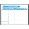 A dry erase board featuring CI suggestions, facilitating organized and efficient idea management.