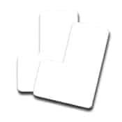 Floor Symbols - Industrial - Corners, Round 6"x4"x2, 20pcs., 601 White