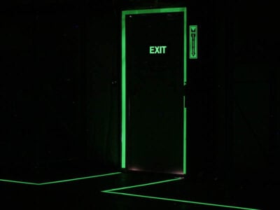 Glow In the Dark Floor Signs Glow In the Dark Floor Signs