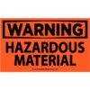 Warning Hazardous Material