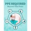 Healthcare PPE Sign