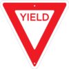 Yield - Traffic Control Sign