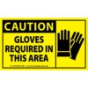 Caution Gloves Required In This Area (Gloves)