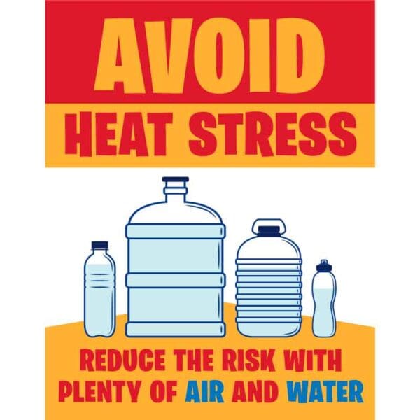 Avoid Heat Stress Poster