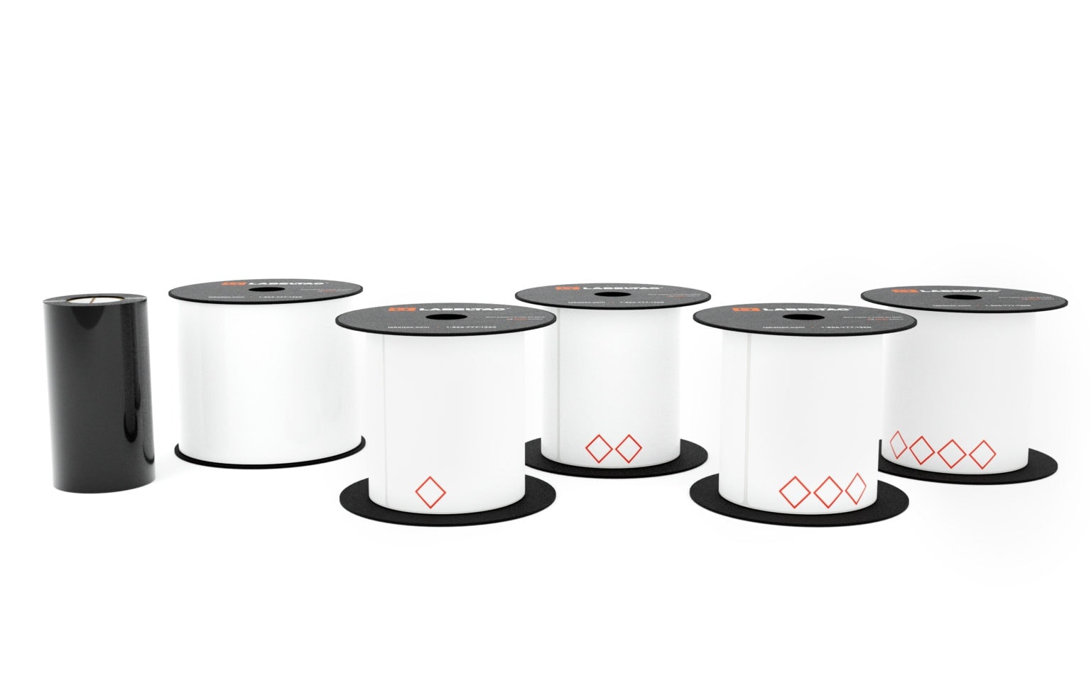 LabelTac® Pro X GHS Labels 15 Diamonds Visual Workplace, Inc.