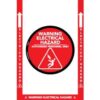 Warning Electrical Hazard Floor Kit