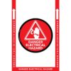 Danger Electrical Hazard Floor Decal Kit