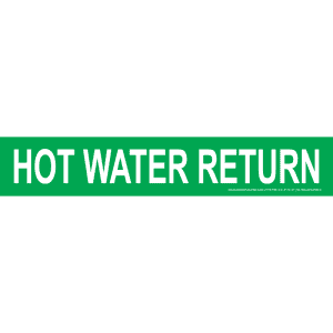 Green Hot Water Return