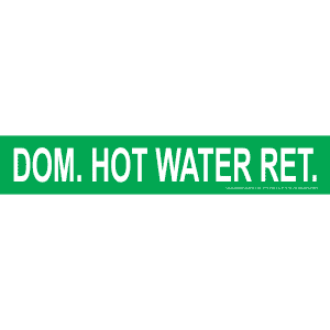 Dom. Hot Water Ret.