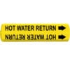 Yellow Hot Water Return Wrap-On