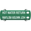 Green Hot Water Return Strap-On