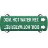 Dom. Hot Water Return Strap-On