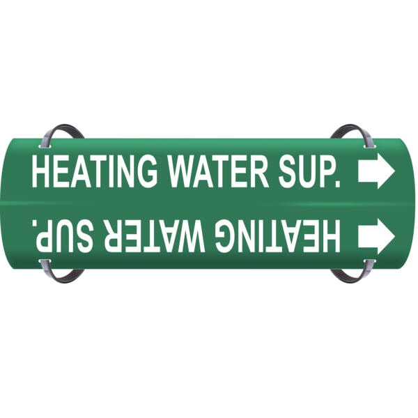 Green Heating Water Supply Strap-On