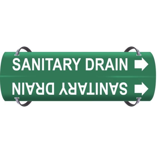Sanitary Drain Strap-On