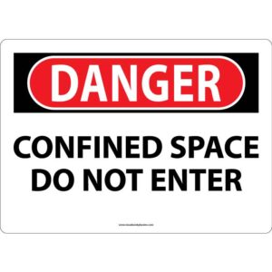 Danger Confined Space Do Not Enter