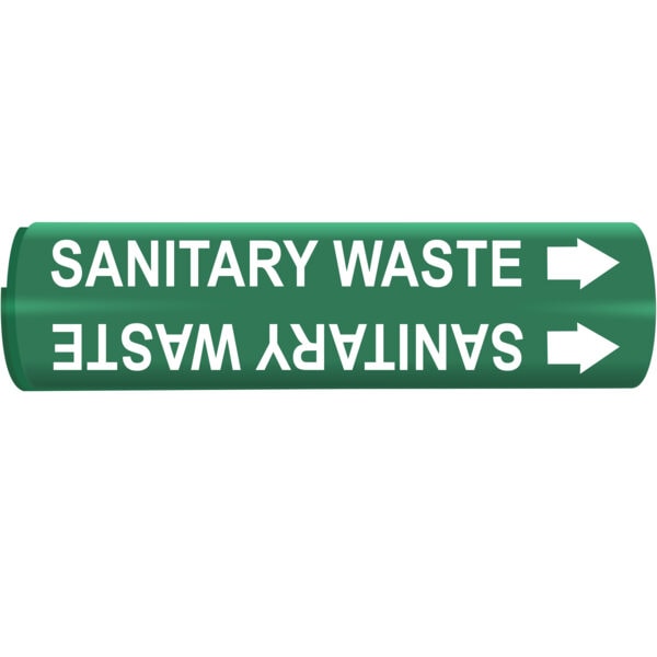 Sanitary Waste Wrap On