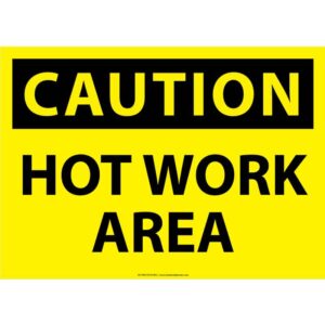 Caution Hot Work Area