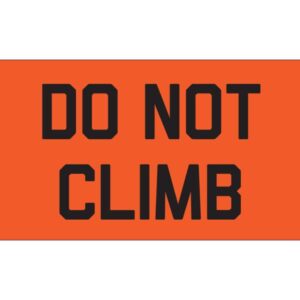 Do Not Climb