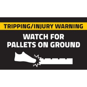 Tripping Injury Warning