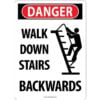 Danger Walk Down Stairs Backwards
