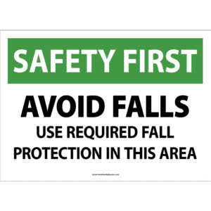 Safety First Avoid Falls