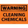Warning Cleaning Chemicals