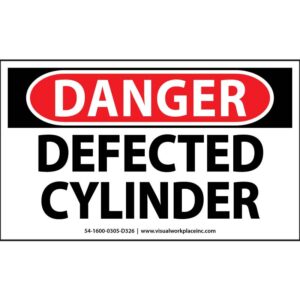 Danger Defected Cylinder