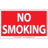 No Smoking Label