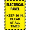 Electrical Panel Keep 36" Clear