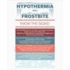Poster: Hypothermia And Frostbite Signs