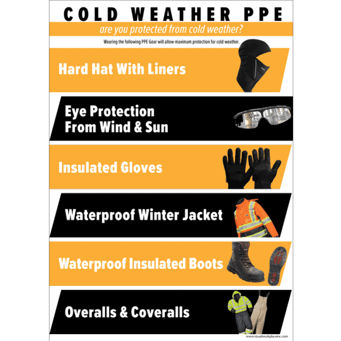 Osha Regulations For Cold Temperature In Workplace Cold Weather PPE - Visual Workplace, Inc.