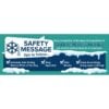 Banner: Safety Message Tips To Follow - Cold Stress