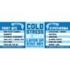 Cold Stress Be Safe Layer Up - Frost Bite & Hypothermia - Banner