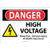 Danger: High Voltage Keep Out Serious Injury or death may occur
