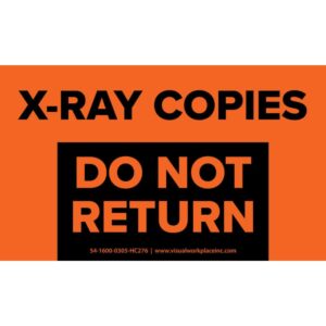 X-Ray Copies - Do not Return
