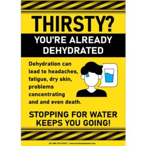 Thirsty? You're Already Dehydrated