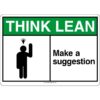 Think Lean - Make a Suggestion, ANSI