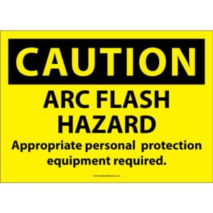 OSHA Caution Arc Flash Hazard