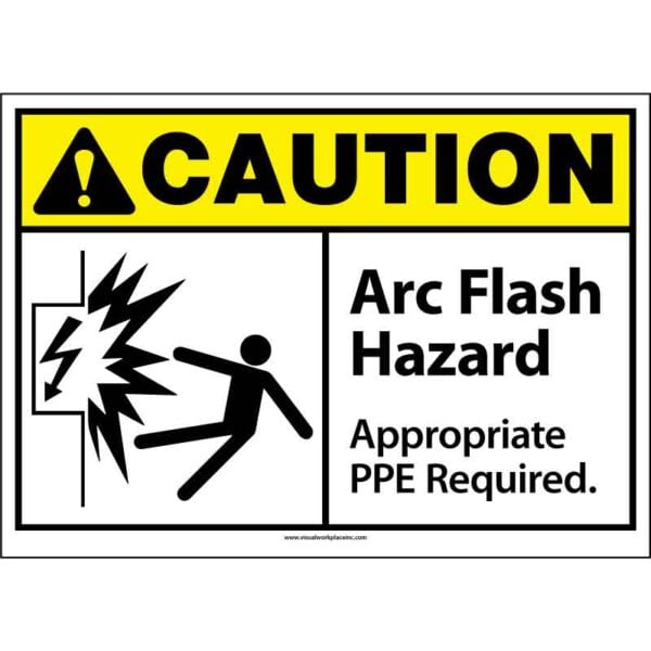 ANSI Caution - Arch Flash Hazard