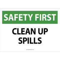 OSHA Safety First: Clean Up Spills - Visual Workplace, Inc.