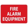 A Safety sign indicating of Fire Alarm Equipment