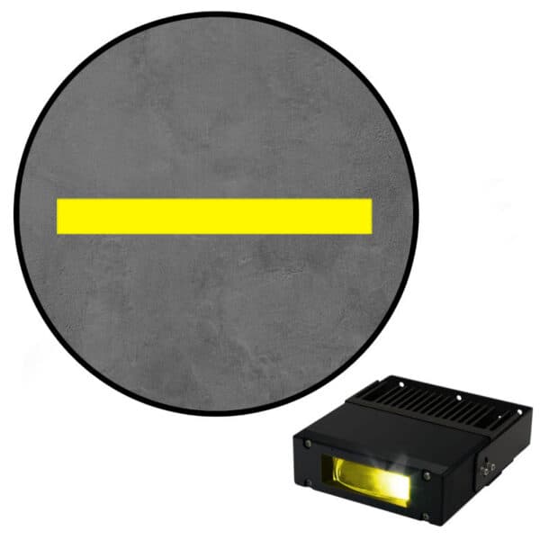 66-3120 - Single LED Dock Line IP65, XL - Yellow