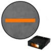 66-3120 - Single LED Dock Line IP65, XL - Orange